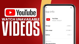 How To Watch Unavailable Videos On YouTube 2023 Easy Tutorial [upl. by Anelrihs]