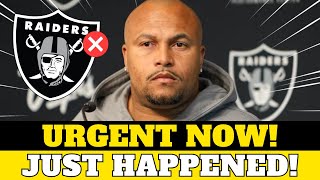 🚨URGENT NO ONE IMAGINED THIS COULD HAPPEN UNEXPECTED BOMB IN RAIDERS NFL NEWS [upl. by Assiluj149]