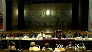 11092016 NYC CCRB Public Board Meeting [upl. by Arihat]