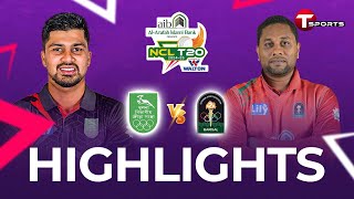 Highlights  Khulna Vs Barishal  NCL T20 202425  T Sports [upl. by Aicener]