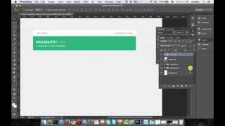 How to Design a Newsletter Template Part 4  Creating the Header [upl. by Anoy481]