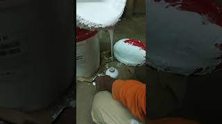 putting glue on a plastic bottle trending viralvideo white glue short youtubeshorts [upl. by Olatha154]