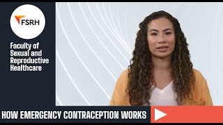 Emergency Contraception  How it works [upl. by Naillimxam123]