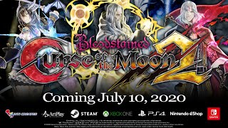 Bloodstained Curse of the Moon 2  Launch Trailer  Nintendo Switch [upl. by Fidelio]