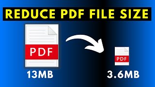 How to Quickly Reduce the Size of a PDF file Without Losing Quality Using Adobe Acrobat DC [upl. by Hoeve435]