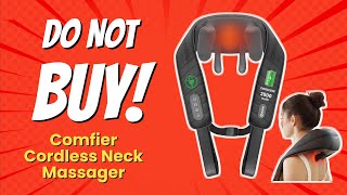 DONT BUY Comfier Cordless Neck Massager Before Watching This Video 😬💔 [upl. by Aivirt]