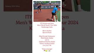 Rifqi FitriadiRishi Reddy vs Siddhant BanthiaVishnu Vardhan  Kalaburagi 2024 QF RifqiFitriadi [upl. by Lotus802]