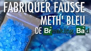 Expérience  Fabriquer Fausse Meth Bleu de Breaking Bad  Dr Nozman [upl. by Lucretia]