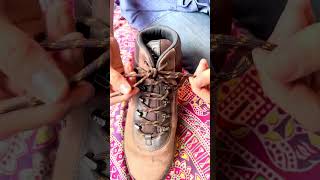 LifeChanging Shoelace Hack Keep your laces snuggly tied all day untie with a single pull ￼ [upl. by Ji]