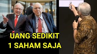 Lo Kheng Hong beli saham mah 1 macam saja kalau uang belum banyak [upl. by Genevieve]