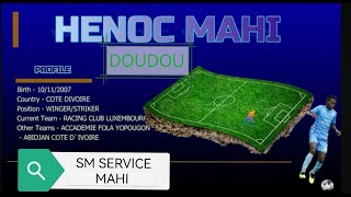 Henoc Doudou MAHI 202324  Crazy Skills Assists amp Goals  RACING CLUB LUXEMBOURG [upl. by Blim594]