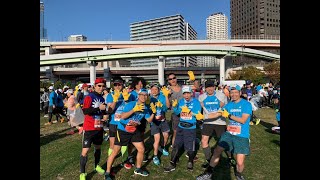 20181118 KOBE MARATHON 神戶馬拉松 with ATC 跑團 個人初馬完賽 [upl. by Head]