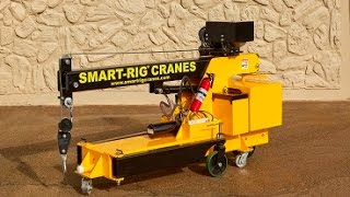 SmartRig Cranes  Portable Mini Cranes  Maintenance Hoist [upl. by Layap430]