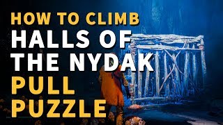 Halls of The Nydak Wood Cage PullPush Puzzle Dathomir Star Wars Jedi Fallen Order [upl. by Darian]