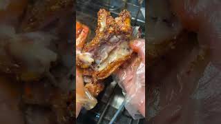 So tenders Meat With Spices tender tenders eatingsounds juicerecipe meatlovers [upl. by Euqinahs508]