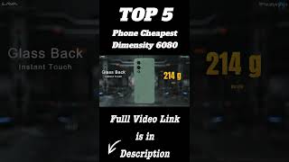 TOP 5 New Budget 5G 120 hz Phone Dimensity 6080 [upl. by Etnuaed]