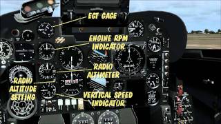 RFN Etendard IVM cockpit familiarization FSX [upl. by Eybba]