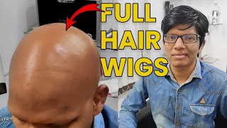 Full Hair Wig For Men  alopecia areata wigs for men  natural wigs in bangalore Hyderabad chennai [upl. by Torrence]