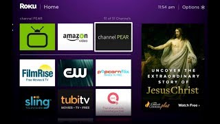 Get Free Cable TV On ROKU  Channel Pear Review [upl. by Belita]