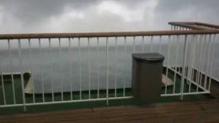 Southerly Storm front hits InterIslander Ferry [upl. by Peh]