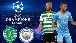 🔴 LIVE SPORTING  MANCHESTER CITY  LIGUE DES CHAMPIONS  MAHREZ MASTERCLASS  FOOTBALL ALGERIE [upl. by Wengert]