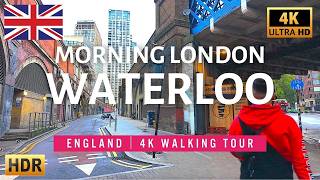 【4K HDR】London  Waterloo to Westminster Walking Tour September 2024 [upl. by Mufi]