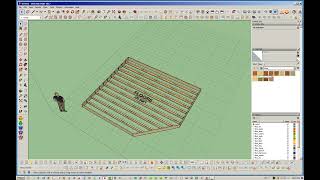 Medeek Floor Plugin Tutorial 6  Skewed Joist Hangers [upl. by Eniamirt]