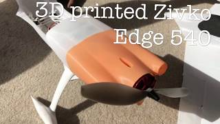 3D Printed RC Plane Zivko Edge 540 [upl. by Fagen]