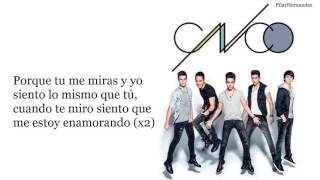 CNCO quotTan Fácilquot Lyrics [upl. by Duval]