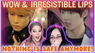 BTOB  WOW amp Irresistible Lips MV  KCord Girls Reaction [upl. by Zacek]