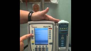 Alaris Infusion Pump Setup [upl. by Cariotta]