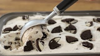 Easy Homemade Oreo Ice Cream Recipe [upl. by Nivlag]