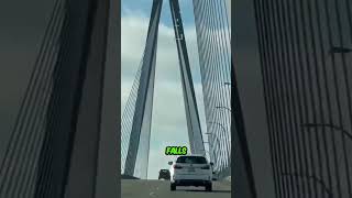 How Cable Collars Protect the Port Mann Bridge shorts facts [upl. by Atteselrahc]