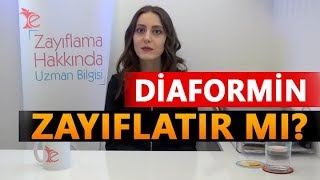 Diaformin Nedir  Zayıflatır Mı  Uzman Diyetisyen Mervenur AYAZ [upl. by Corder]