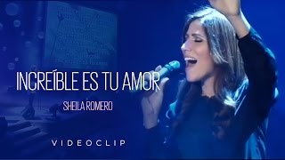 Sheila Romero  Te necesito más Vídeo con letra [upl. by Trstram]