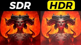 How SDR Outperforms HDR in Diablo 4 – HDR Vs SDR [upl. by Wheelwright]