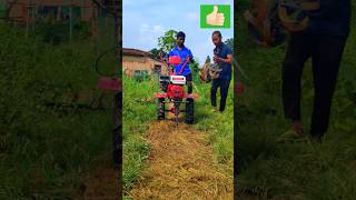 How to install rotavator in mini Weeder shorts weedmaster brushcutter cultivator backpackblower [upl. by Seravart]