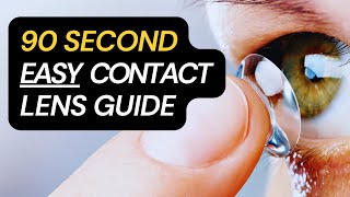 Contact Lenses For Beginners  Easy Contact Lens Removal  How To Put In Contact Lenses Easy [upl. by Block]