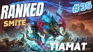 SMITE 1 RANKED SAISON 11 36  TIAMAT MID AVANT LE BUFF [upl. by Bulley]