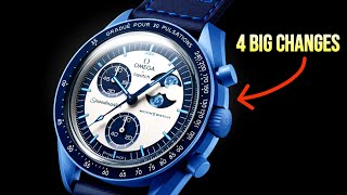 4 Big Changes on the New Swatch x Omega MoonSwatch [upl. by Ellinet764]