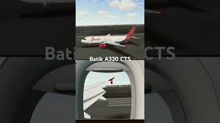 Batik air A320新千歲航空 飛機 [upl. by Aicatsan]