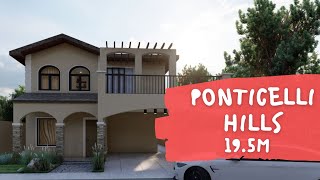 HOUSE TOUR Ponticelli Hills Furnished amp Interior Designed 4Bedroom House READY FOR OCCUPANCY [upl. by Namzaj]