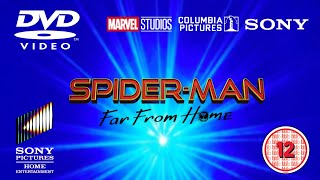 Opening to SpiderMan Far From Home UK DVD 2019 [upl. by Swehttam440]