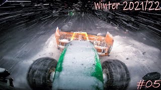 ❄️Winterdienst in Oberkärnten❄️ Schneeräumung bei 35cm Pulverschnee  Teil 1 [upl. by Schild]