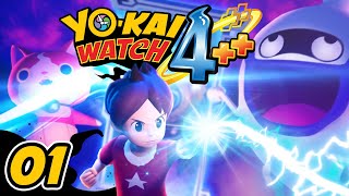 Yokai Watch 4 English Playthrough  Episode 1 [upl. by Ateuqram]