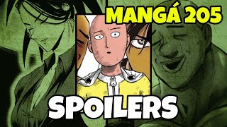 One Punch Man 205 SPOILER  205  250   O cara disse que o Saitama É [upl. by Rosinski]