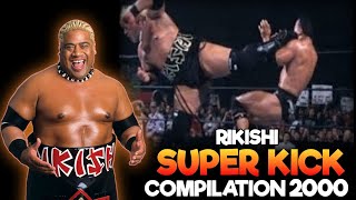 RIKISHI SUPER KICK COMPILATION 2000 [upl. by Gladys975]