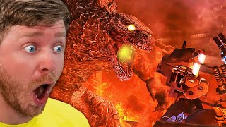 Reacting to GODZILLA vs SKIBIDI TOILET TITANS [upl. by Anekahs]