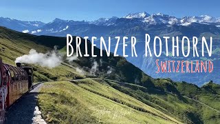 Brienz Rothorn steam train Switzerland [upl. by Onairam]