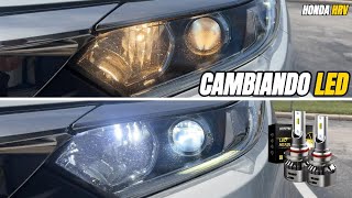 Honda HRV LX 2 Instalación de luces LED brillantes en un HRV Sport 20162022 [upl. by Yentrac]